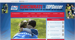 Desktop Screenshot of cincytopsoccer.com